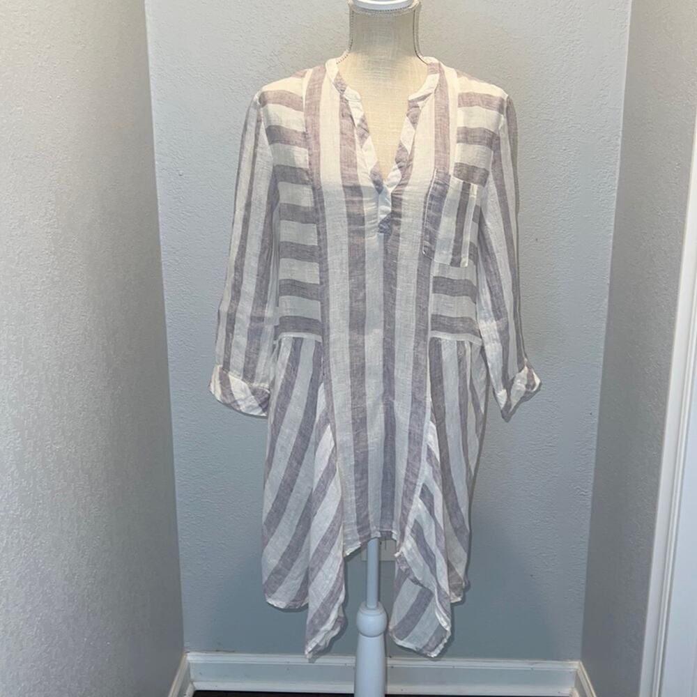 Forcynthia Beachwear Tunic Cover Up - Size M